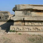 Hampi ruins of temples