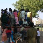 Hampi - Groups of orphans travel