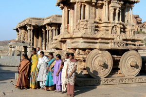 Hampi ancient temples and