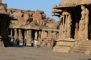 Hampi ancient temples and