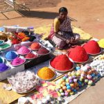 Powdered dye vendor