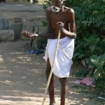 Hampi - Beggar at