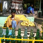 Hampi lemonade vendor