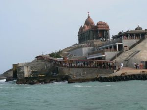 Kanyakumari - offshore monument