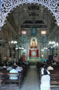 Kochi - a church in the Mattancherry