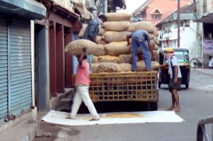 Kochi - in the Mattancherry colonial district the