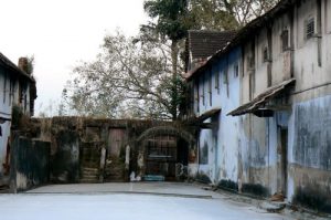 Kochi - old workhouses shop in the