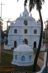 Kochi - church in the historic