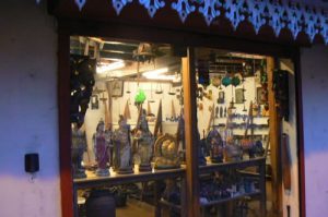 Kochi - a souvenir shop in