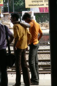 Kochi - waiting for the train