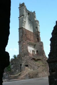 Ruins of St Augustine Complex in Old Goa near Panaji