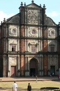 Facade of the Basilica of Bom