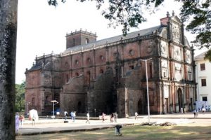 Basilica of Bom 'Infant' Jesus in Old Goa near Panaji