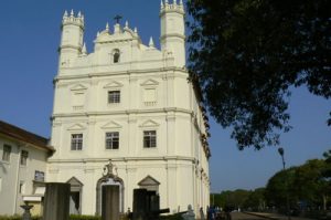 Church in Old Goa near Panaji in Goa.