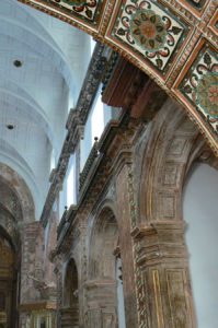 Church interior in Old Goa near