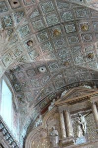 Church interior in Old Goa near