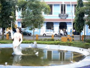 Lonely mermaid in Panaji