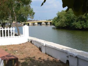 Along the river in downtown Panaji