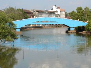 Along the river in downtown Panaji