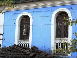 Colonial style buildings in Panaji the