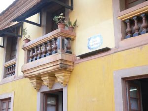 Colonial style buildings in Panaji the