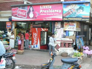 Small shops in Panaji the