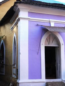 Colonial style buildings in Panaji the