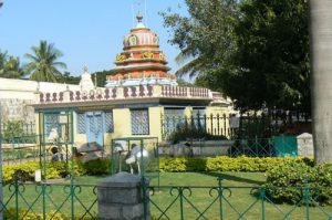 Hindu shrine on the grounds of