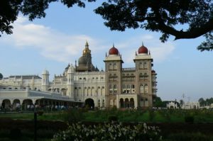 Side (entrance) view of the Mysore