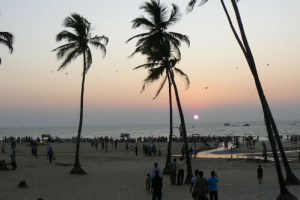 Colva beach in Goa Goa is India's