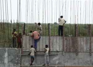 Building a new road near Kanyakumari