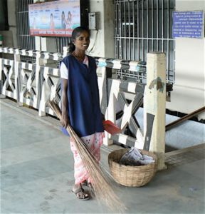 India's train system: life