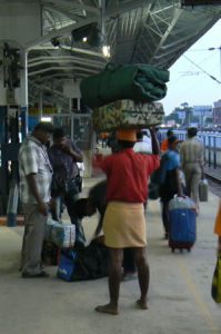 India's train system: station