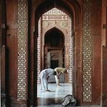 Fatehpur Sikri mosque prayers