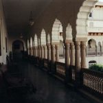 Jaipur Rambagh courtyard