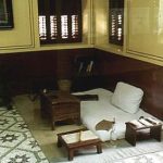 Bombay Gandhi's sparse room