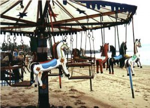 Bombay Juhu Beach carousel