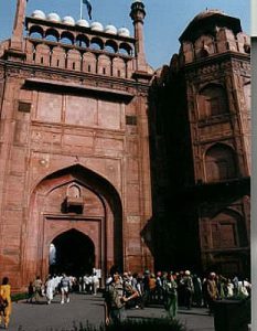 New Delhi Red Fort entrance