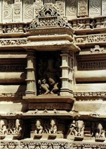 Khajuraho temple detail