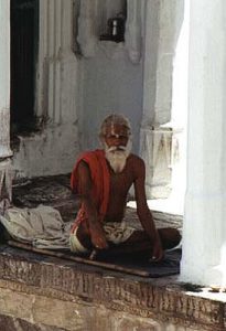 Udaipur-Eklingi temple sadhu