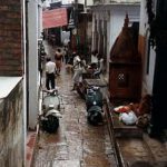 Varanasi narrow street