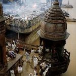 Varanasi morning cremation ghats