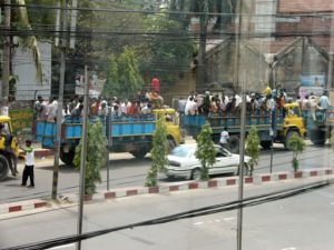 Chittigong city - trucks