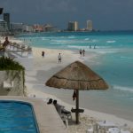 Mexico, Cancun - resort beach