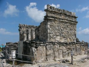 Mexico, Cancun - Temple of the Hand Print