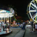 Mexico, Cancun - night life in the Centro district (away