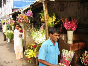 Dhaka - flower vendors