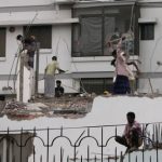 Dhaka - demolition by hand and hammer