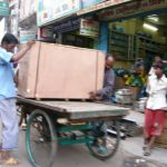Dhaka - rikshaws often carry more than their own weigh