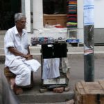 Dhaka - trinket vendor